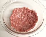 豚ひき肉の中華風卵蒸し作り方1写真