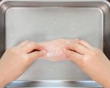 香ばし醤油アーモンドのチキンサラダ作り方1写真