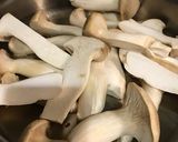 エリンギ そぼろあんかけ ささみ QC作り方1写真
