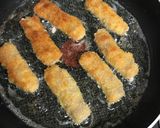薄切り肉と高野豆腐で☆スティックとんかつ作り方4写真