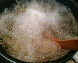 土鍋で!あつあつチキントマトスープパスタ作り方7写真
