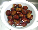 ★糖質オフの美味しい＊栗の渋皮煮＊♪作り方1写真