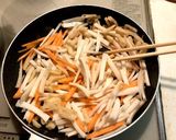 簡単おかず☆大根の皮の炒め煮作り方3写真