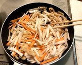 簡単おかず☆大根の皮の炒め煮作り方3写真