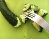 きゅうりのサラダ イカ天スナック和え作り方1写真