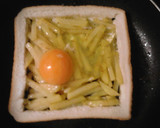 じゃがいもと半熟卵のトースト作り方5写真