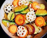 根菜のキノコ香しいチーズパン粉焼き作り方6写真
