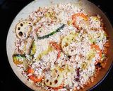根菜のキノコ香しいチーズパン粉焼き作り方7写真
