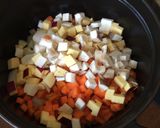 さつまいもの豆乳米粉シチュースープ作り方2写真