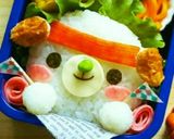 ワンコおにぎりで♡運動会応援弁当作り方4写真