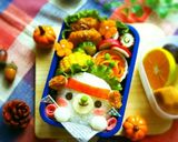 ワンコおにぎりで♡運動会応援弁当作り方7写真
