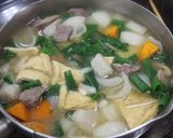 具だくさん弓削イノシシ汁作り方6写真