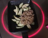 納豆とナスのケチャップ焼き作り方3写真