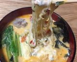 コク旨！ミルクチーズ辛ラーメン作り方4写真