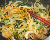 簡単♪野菜たっぷり豚生姜焼き。作り方4写真