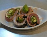 イワシのくるくる大葉チーズ！トマト焼き！作り方3写真