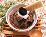 手間は10分!混ぜるだけ濃厚オレオアイス作り方8写真