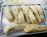 とろんちょチーズ大葉梅秋鮭フライ作り方6写真