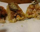 とろんちょチーズ大葉梅秋鮭フライ作り方10写真