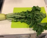 大根の葉と油揚げ、鰹節の甘辛炒め！作り方1写真