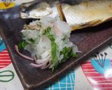 焼き魚に☆茗荷おろし作り方7写真
