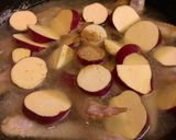 鶏手羽先とさつまいものメープルシロップ煮作り方2写真