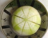 玉ねぎまるまる明太マヨネーズでチン作り方1写真