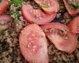 ひき肉とトマトのマーボー炒め作り方4写真