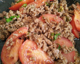 ひき肉とトマトのマーボー炒め作り方5写真