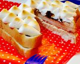 ケーキみたい♡マシュマロウェーブトースト作り方5写真