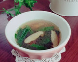 まな板不要？！舞茸ともずくの中華風スープ作り方5写真
