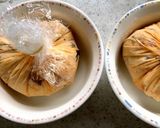 卵と豆腐の茶きん蒸し おろし餡作り方3写真