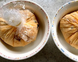 卵と豆腐の茶きん蒸し おろし餡作り方3写真