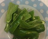 超簡単！豚こまピーマン豆板醤炒め作り方1写真