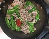 超簡単！豚こまピーマン豆板醤炒め作り方4写真