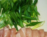 むね肉と青ネギのさっぱり炒め作り方1写真