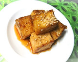 時短簡単節約☆絹あげのメープル照り焼き♪作り方4写真