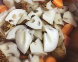 手早く☆簡単☆根菜のそぼろ煮作り方2写真