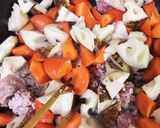 手早く☆簡単☆根菜のそぼろ煮作り方4写真