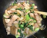 豚肉と青菜のクミン炒め レモン風味作り方5写真