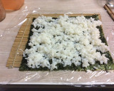 残り御飯と卵焼きで洋風寿司♪作り方3写真