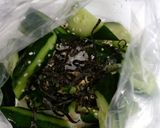 簡単　居酒屋風　きゅうりのハリハリ漬け作り方2写真
