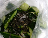 簡単　居酒屋風　きゅうりのハリハリ漬け作り方2写真