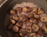 渋皮を少し残して栗ご飯♪作り方7写真