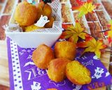 ハロウィン♥かぼちゃのサーターアンダギー作り方8写真