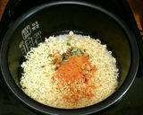 炊くだけで簡単♡辛deラーメンライス作り方2写真