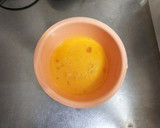 青菜と豚肉とたまごの三色炒め★作り方3写真