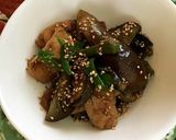朝採り秋ナスと鶏そぼろのコンソメ炒め作り方11写真