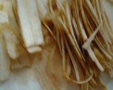 土ゴボウできんぴら煮♪食物繊維たっぷり！作り方3写真