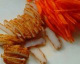 土ゴボウできんぴら煮♪食物繊維たっぷり！作り方5写真